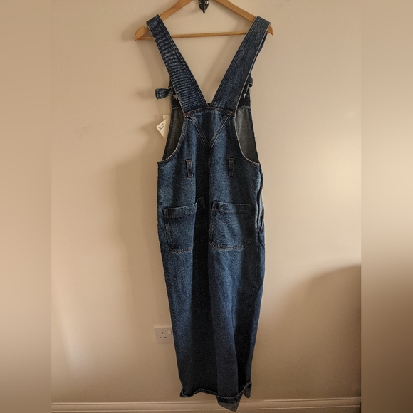 Bnwt Lucy and yak dungarees Easton midwash blue denim 10r - Picture 11 of 11